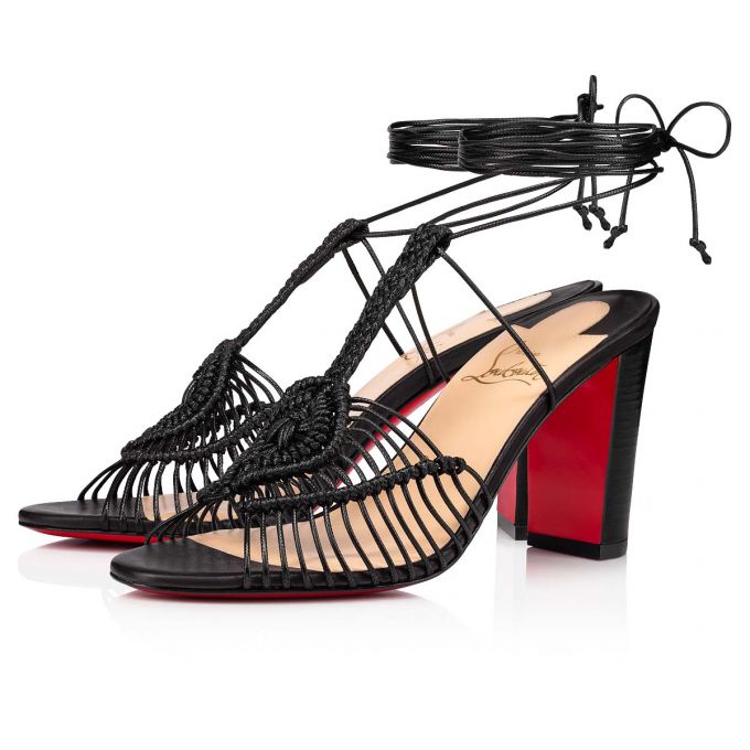 Sandalias Janis In Heels Christian Louboutin Mujer - Negros - 3205026Y208